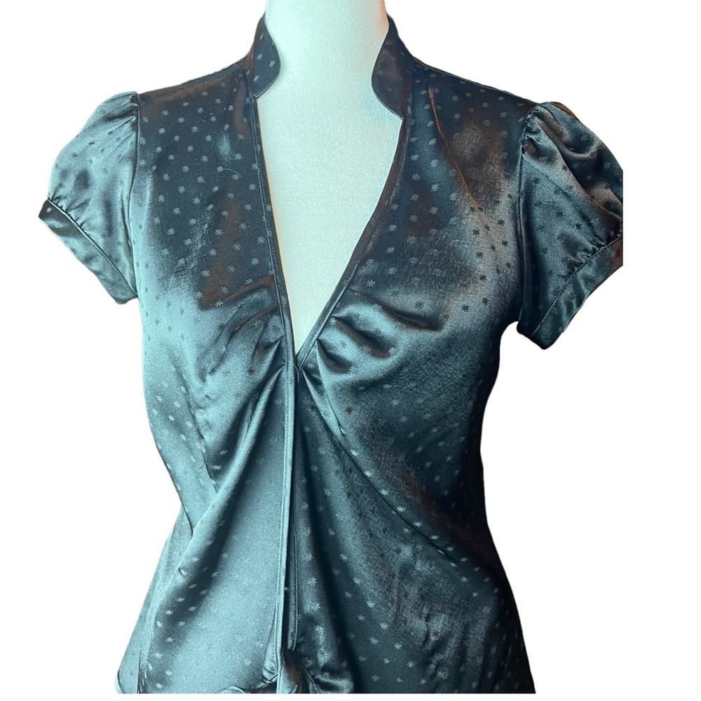 Express Design Black Wrap Sz XS